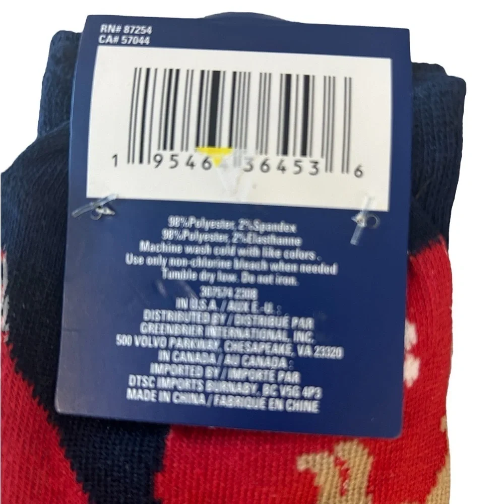(2) Pairs‎ of Fashion Socks - Size 6-12 - New in Packaging!